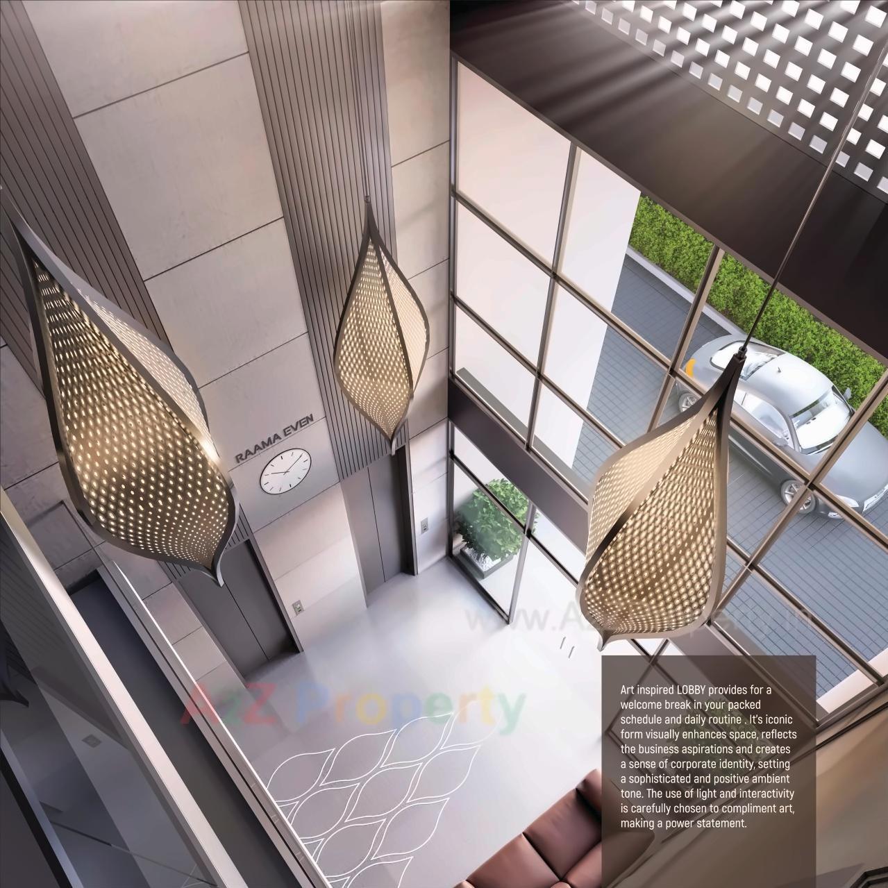 3D Elevation of real estate project Raama Even located at Sevasi, Vadodara, Gujarat