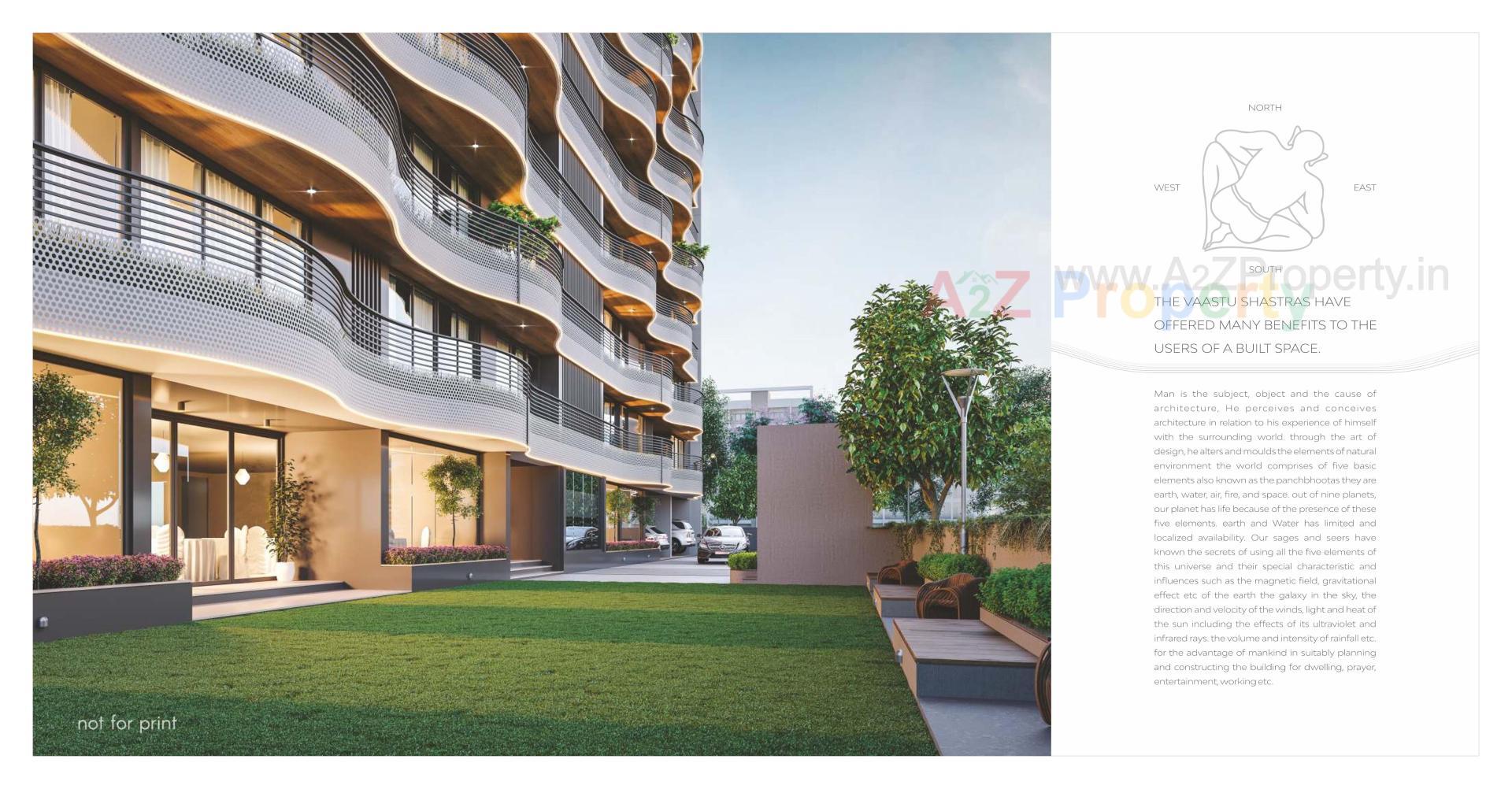 3D Elevation of real estate project Raama Palacio Ii located at Vadodara, Vadodara, Gujarat