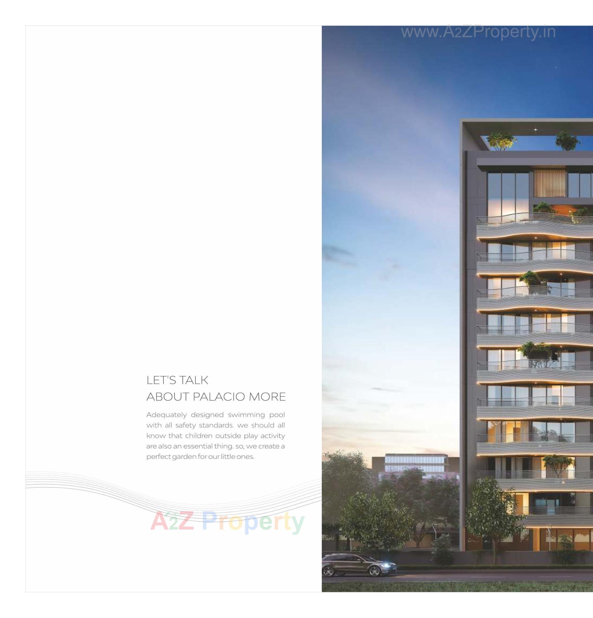 3D Elevation of real estate project Raama Palacio Ii located at Vadodara, Vadodara, Gujarat