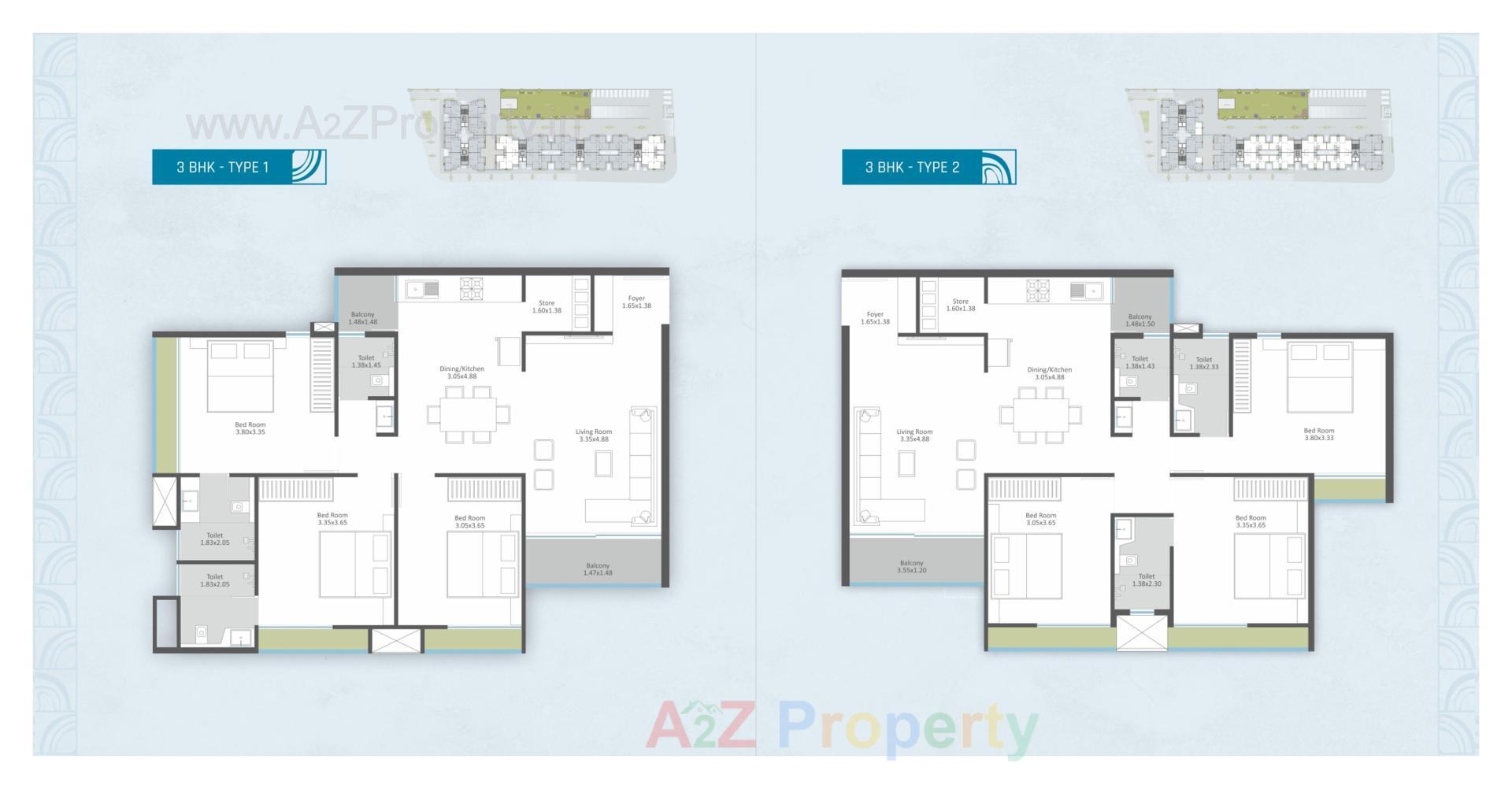 Layout of real estate project Raama Skyz located at Vemali, Vadodara, Gujarat
