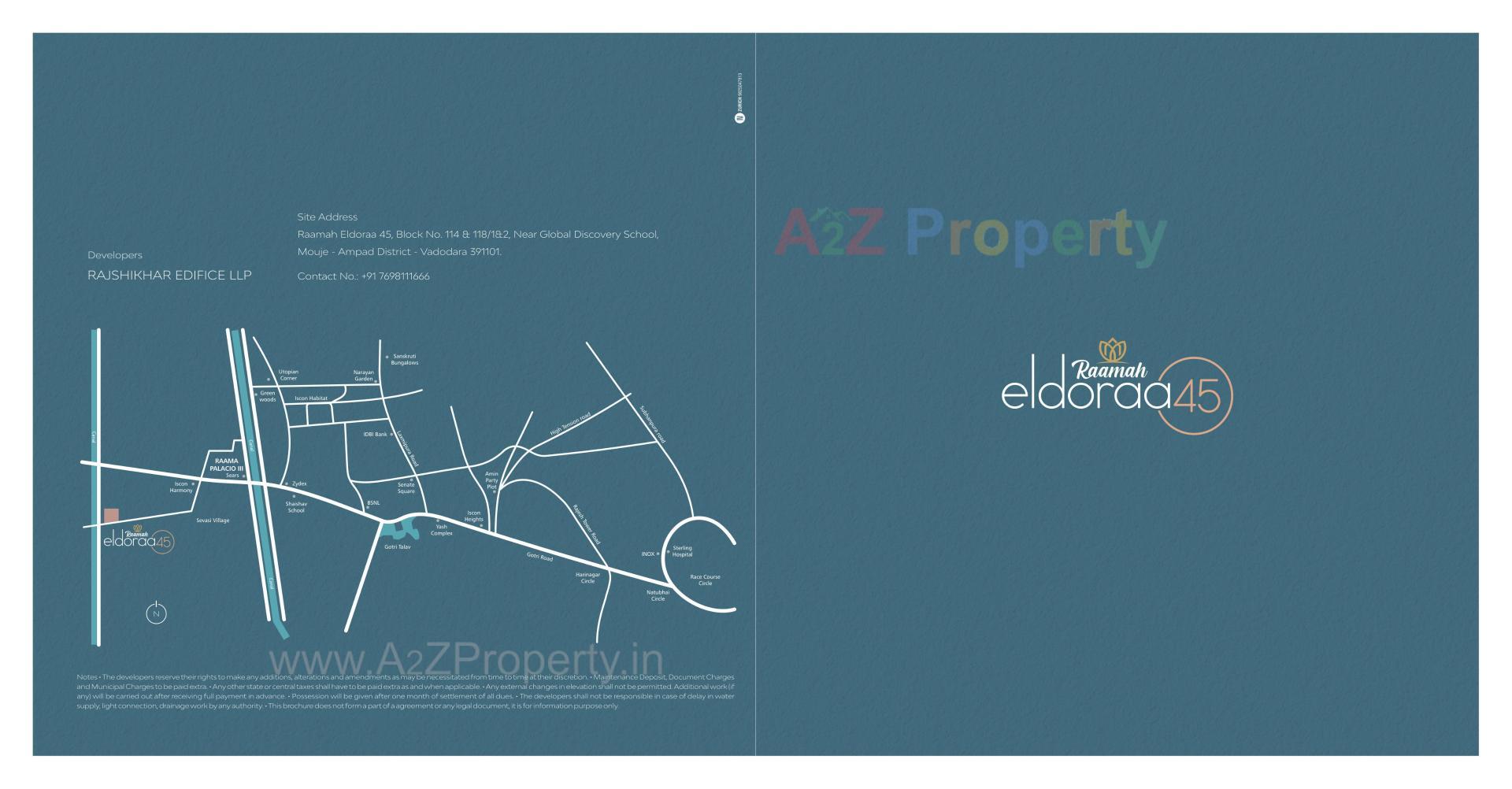  of real estate project Raamah Eldoraa located at Ampad, Vadodara, Gujarat