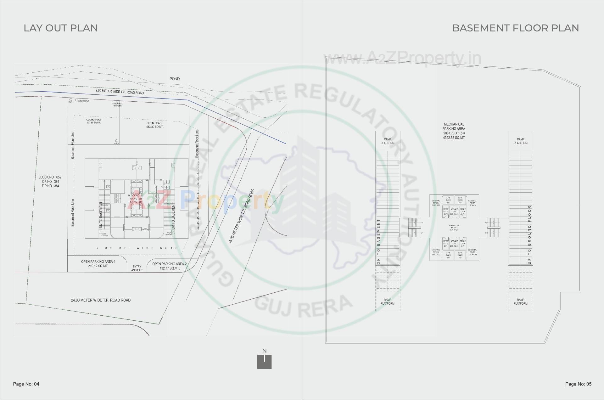  of real estate project Raamah Ellemento located at Sevasi, Vadodara, Gujarat