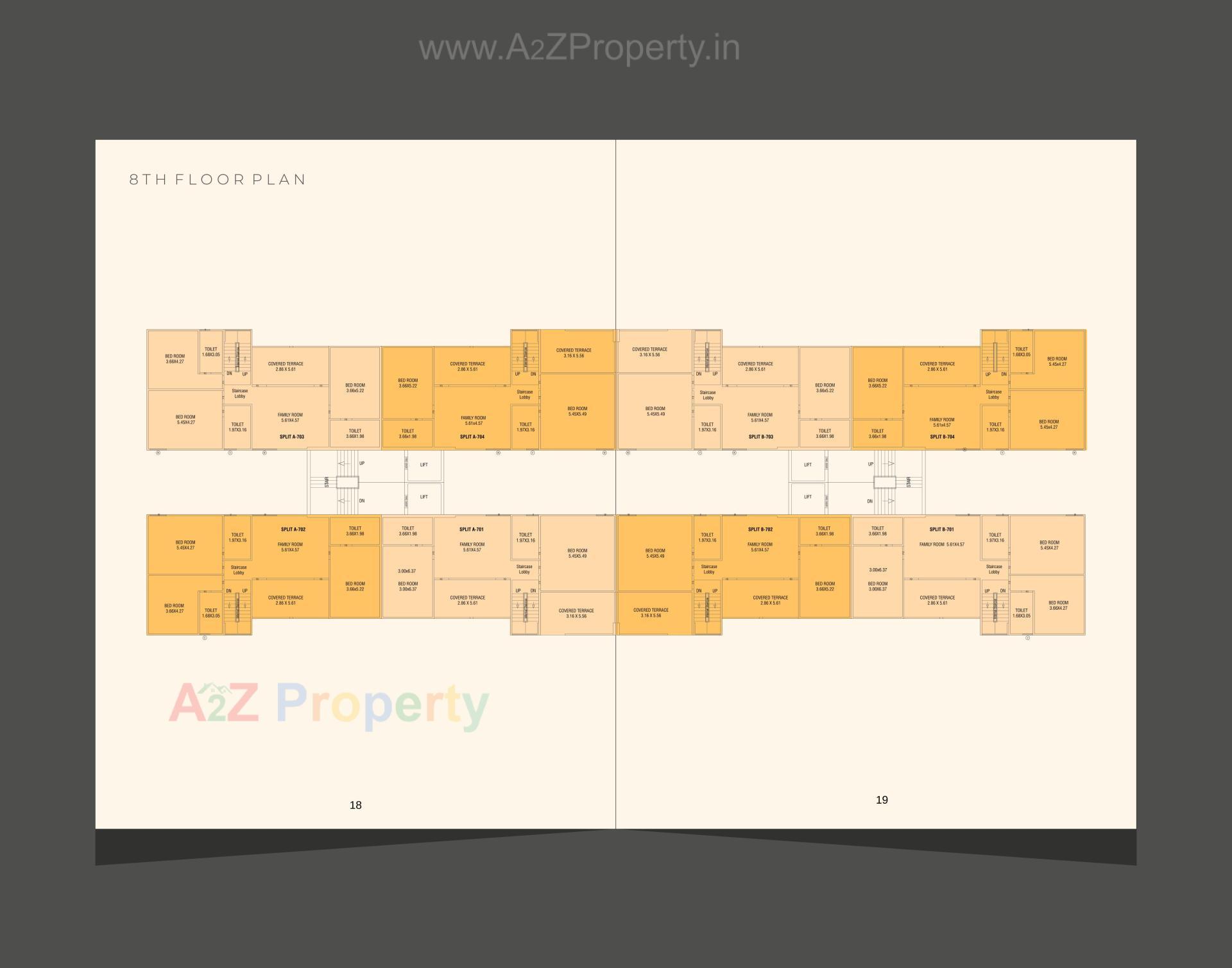 Layout of real estate project Raamah Spectraa located at Kasba, Vadodara, Gujarat
