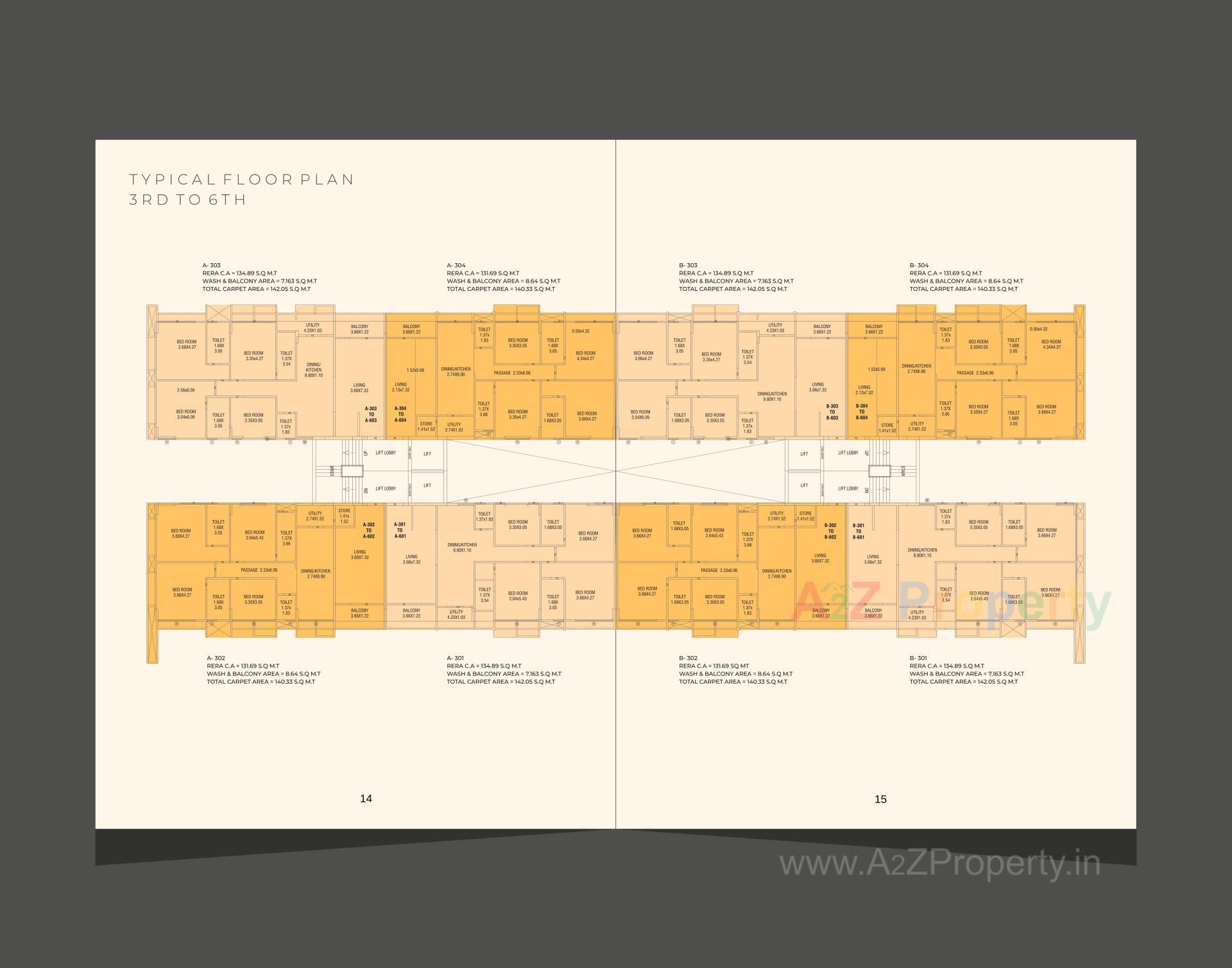 Layout of real estate project Raamah Spectraa located at Kasba, Vadodara, Gujarat
