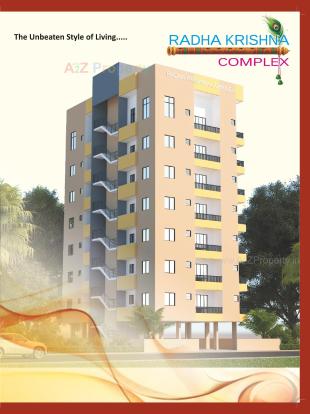 Elevation of real estate project Radha Krishna Complex located at Kasba, Vadodara, Gujarat