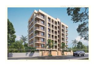 Elevation of real estate project Radhe Darshan located at Gotri, Vadodara, Gujarat