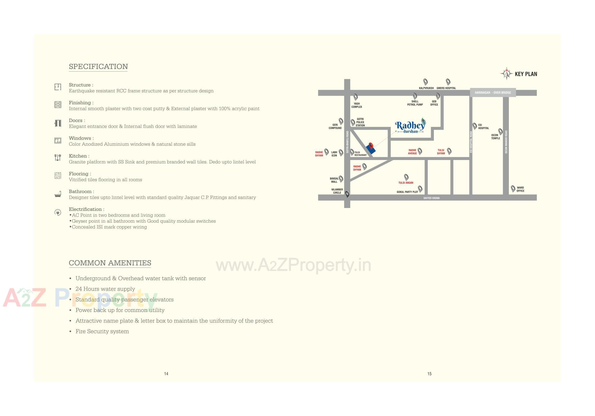  of real estate project Radhe Darshan located at Gotri, Vadodara, Gujarat
