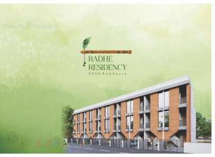 Elevation of real estate project Radhe Residency located at Karodia, Vadodara, Gujarat