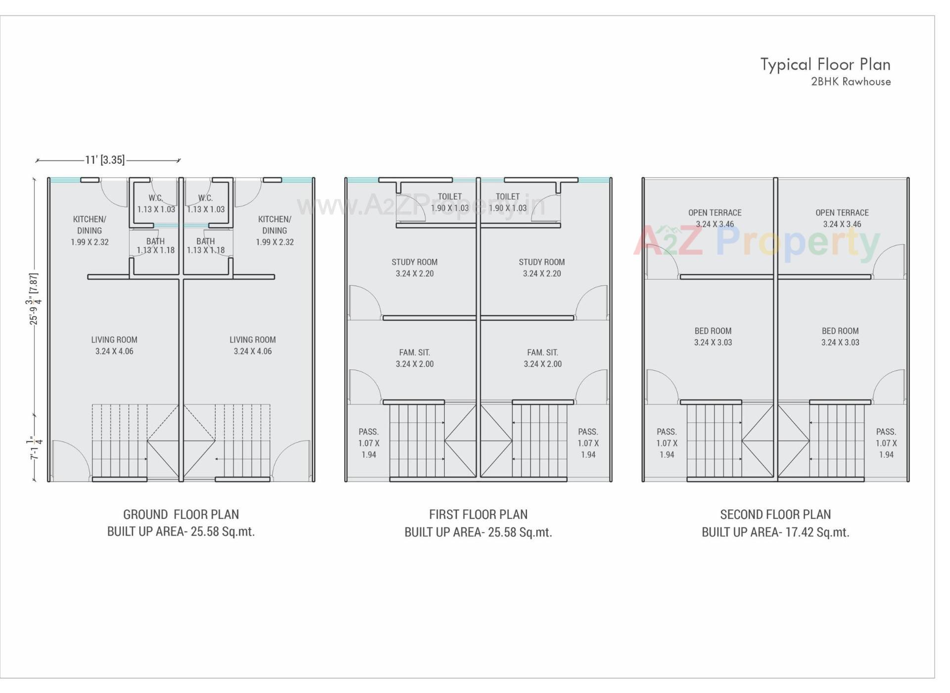 Layout of real estate project Radhe Residency located at Karodia, Vadodara, Gujarat