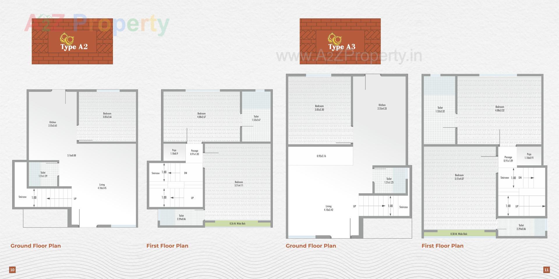 Layout of real estate project Radhekrishna Villa located at Kapurai, Vadodara, Gujarat