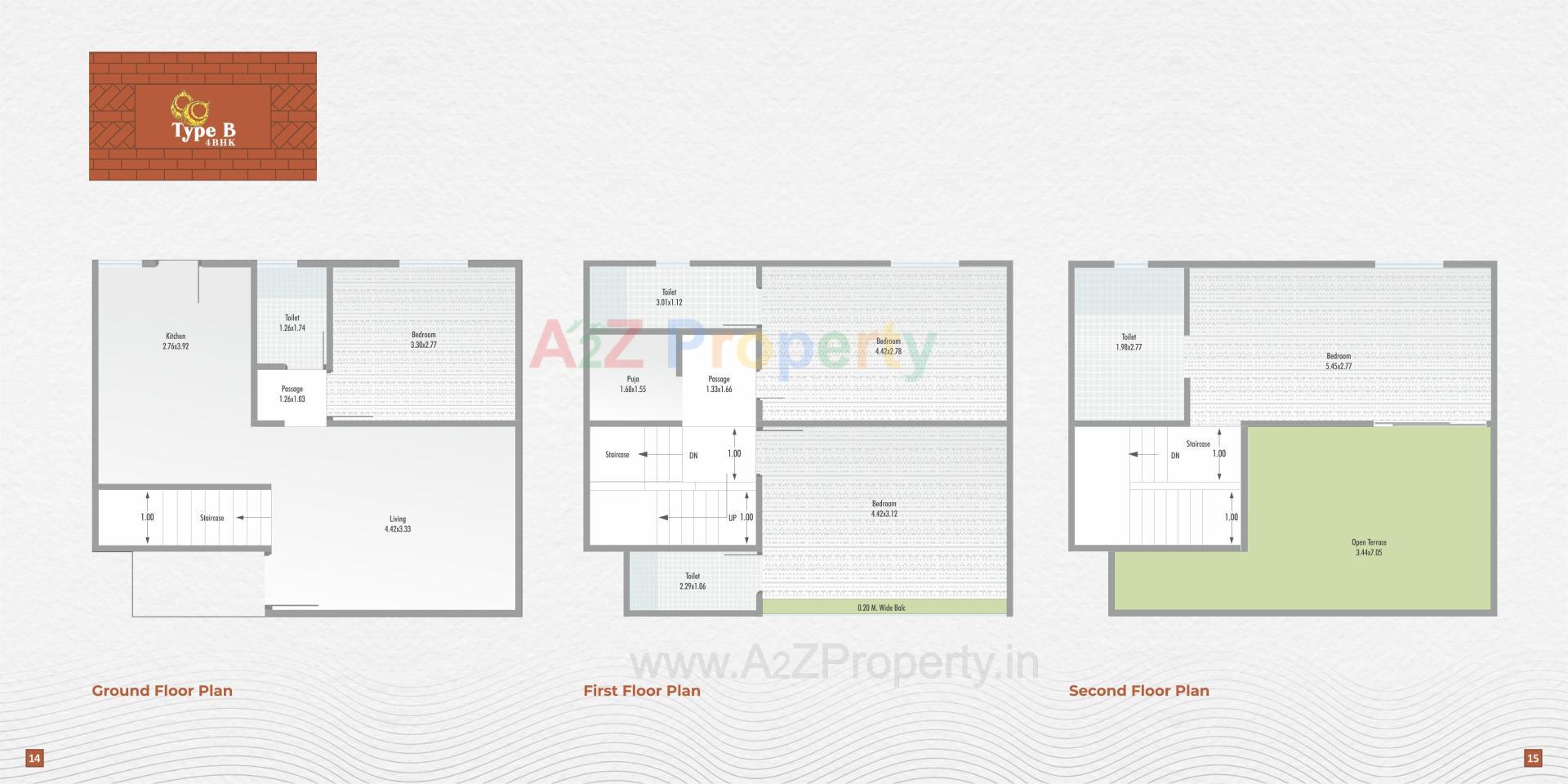 Layout of real estate project Radhekrishna Villa located at Kapurai, Vadodara, Gujarat