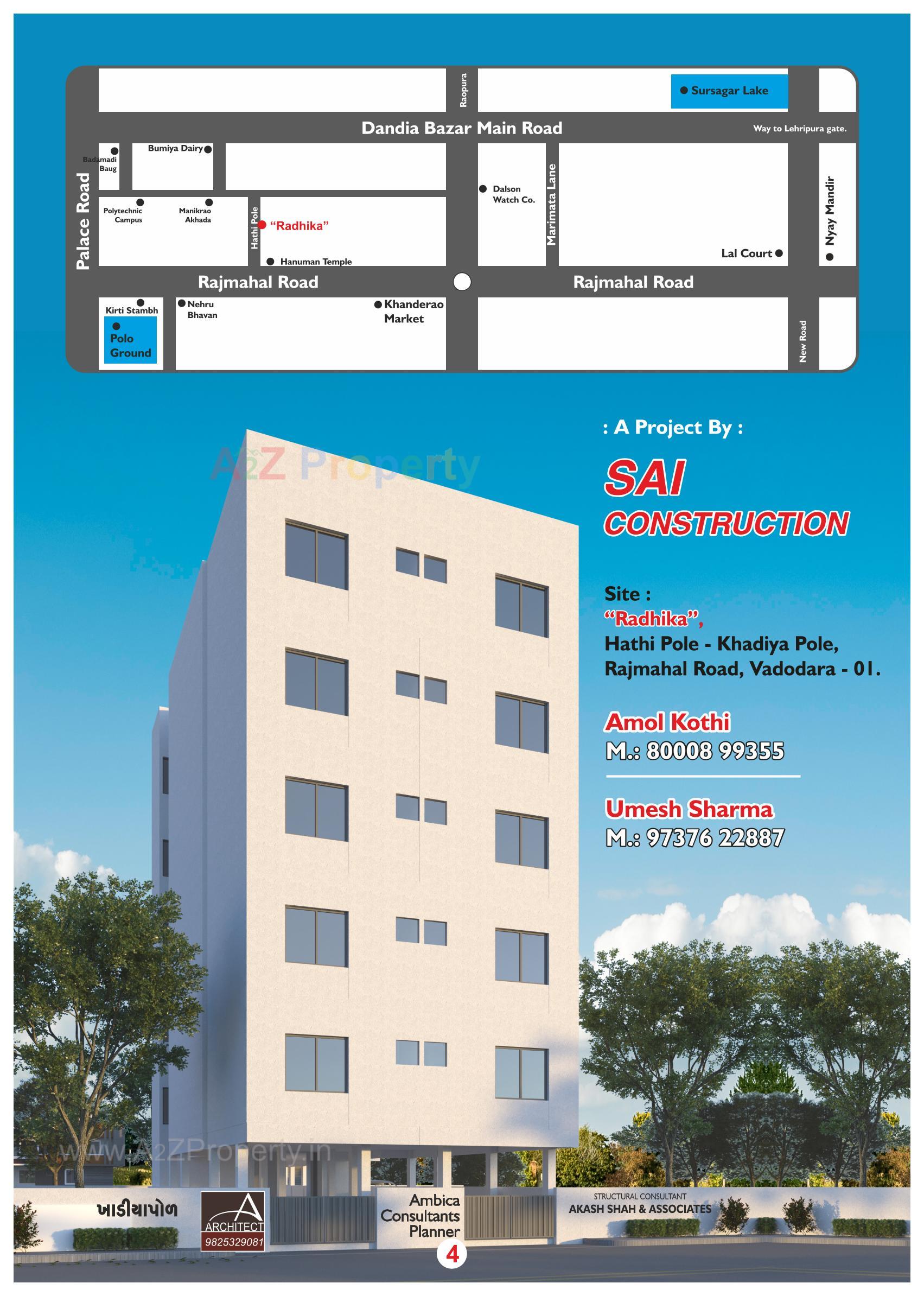  of real estate project Radhika located at Vadodara, Vadodara, Gujarat