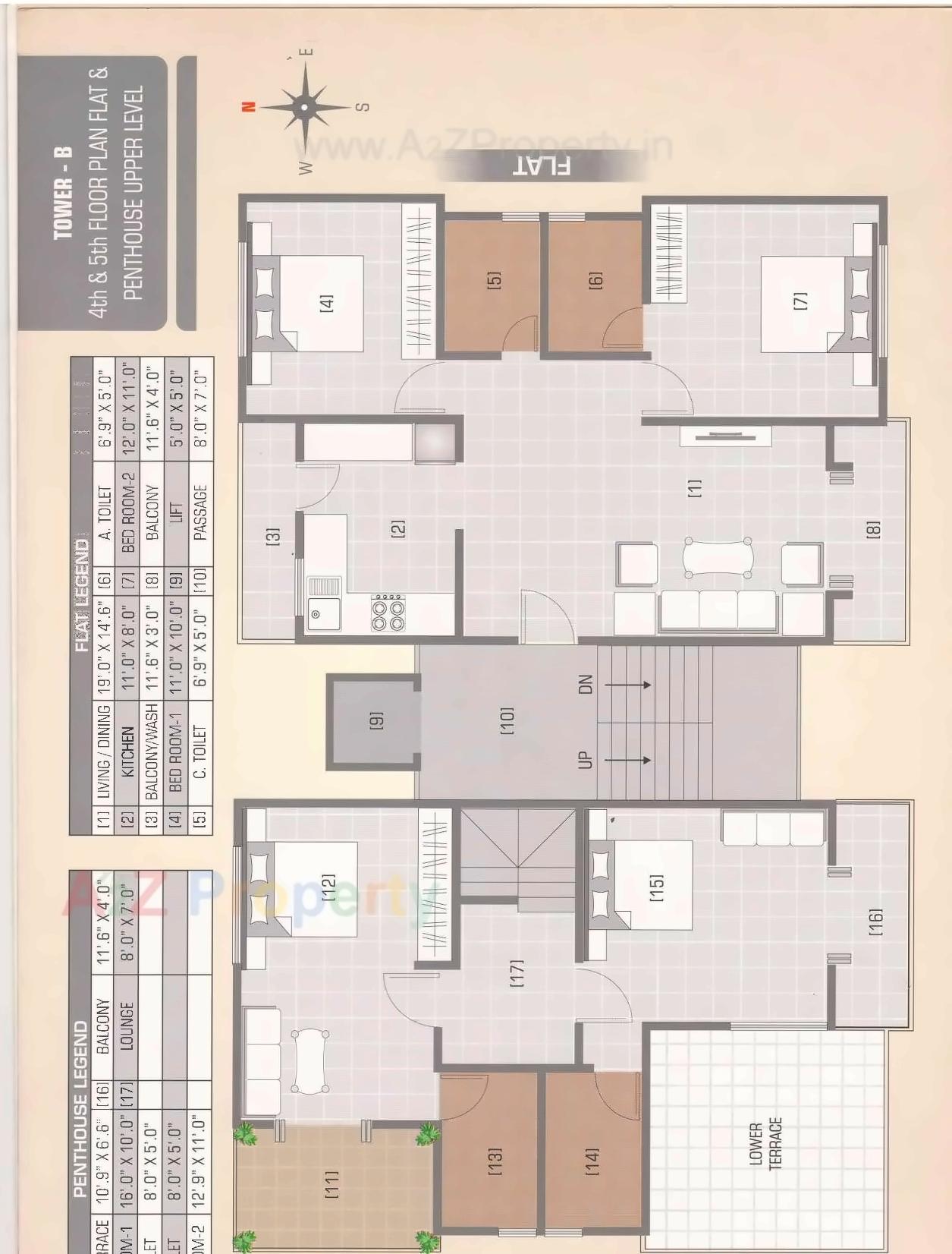 Layout of real estate project Rafiya Park Residency located at Kasba, Vadodara, Gujarat