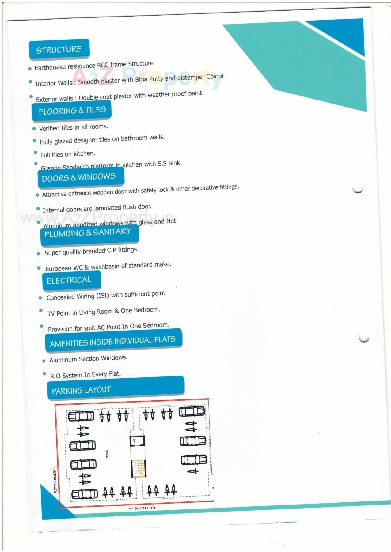  of real estate project Raj Residency located at Kasba, Vadodara, Gujarat