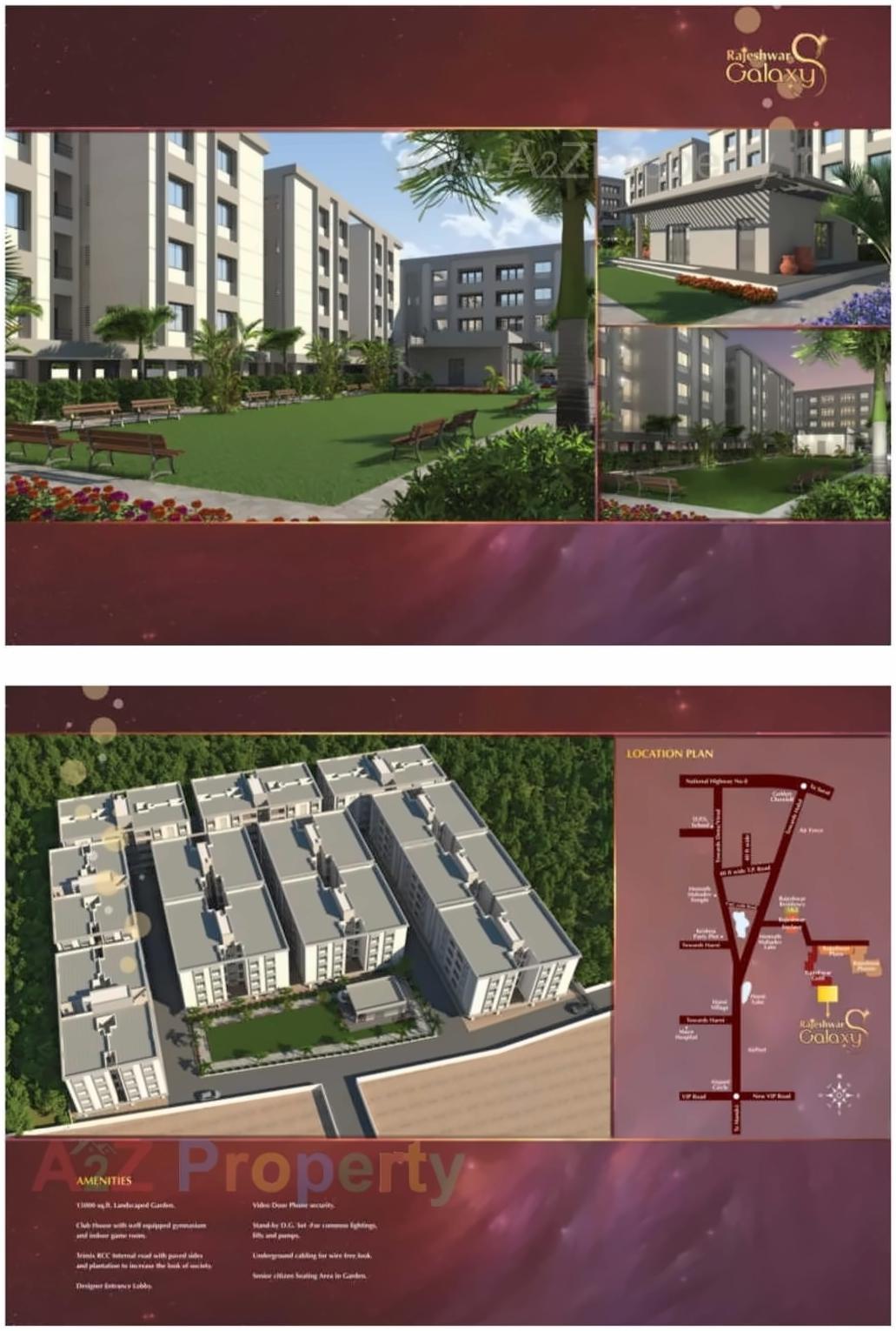  of real estate project Rajeshwar Galaxy located at Harni, Vadodara, Gujarat