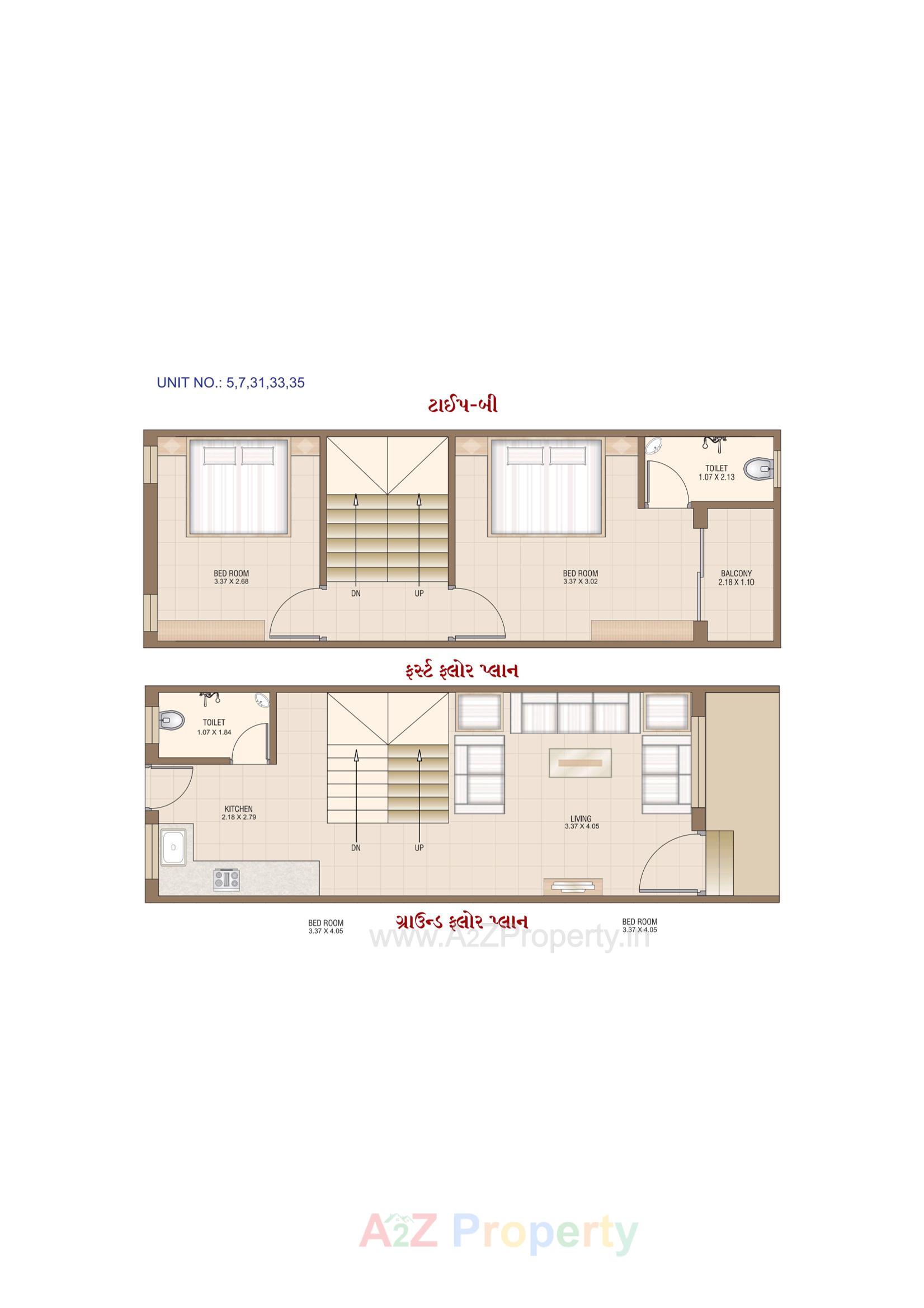 Layout of real estate project Rajipo Residency located at Karjan, Vadodara, Gujarat