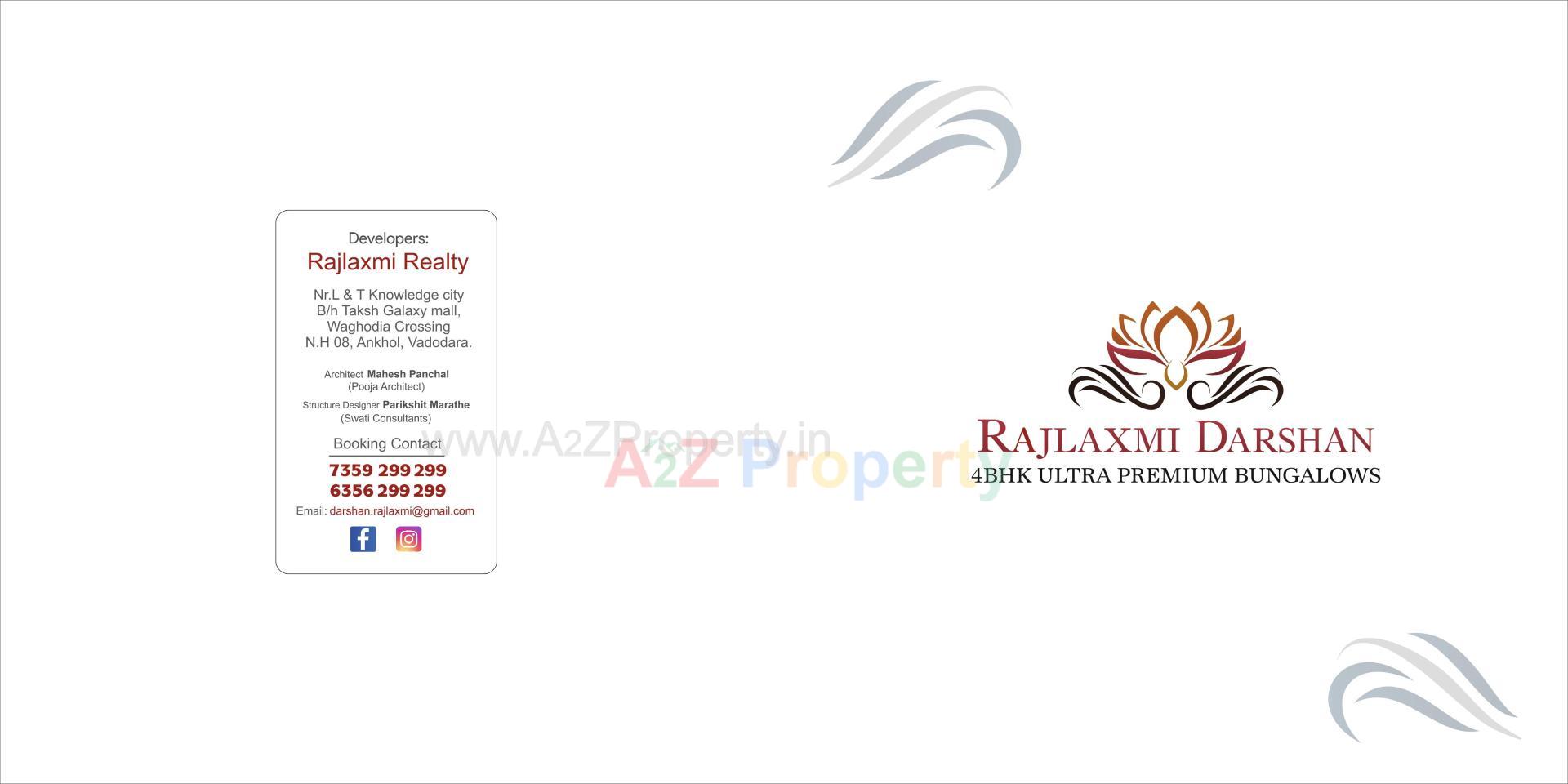  of real estate project Rajlaxmi Darshan located at Ankhol, Vadodara, Gujarat