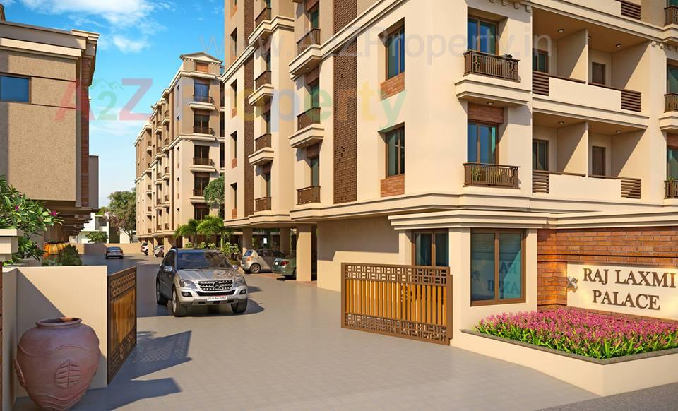 3D Elevation of real estate project Rajlaxmi Palace located at Chhani, Vadodara, Gujarat