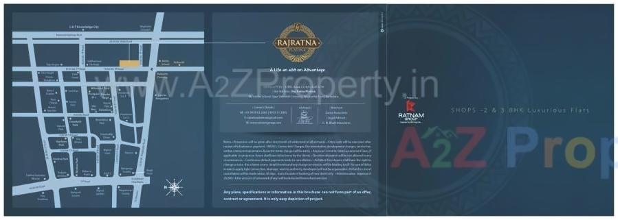  of real estate project Rajratna Platina located at Bapod, Vadodara, Gujarat