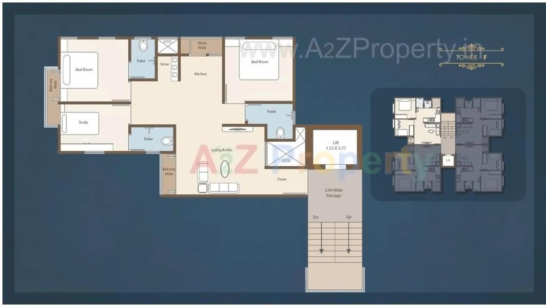 Layout of real estate project Rajratna Platina located at Bapod, Vadodara, Gujarat