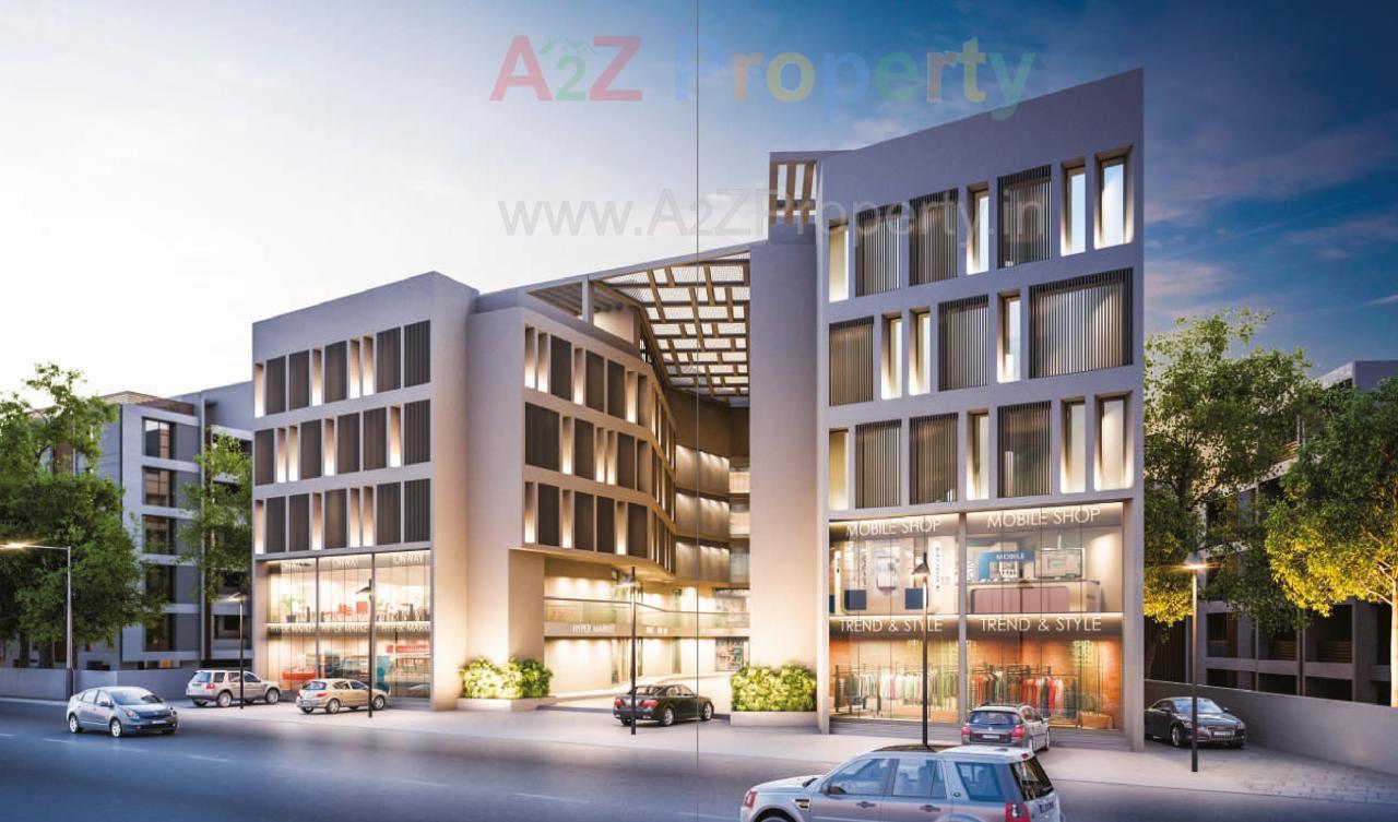 3D Elevation of real estate project Rajshree Centre located at Kasba, Vadodara, Gujarat