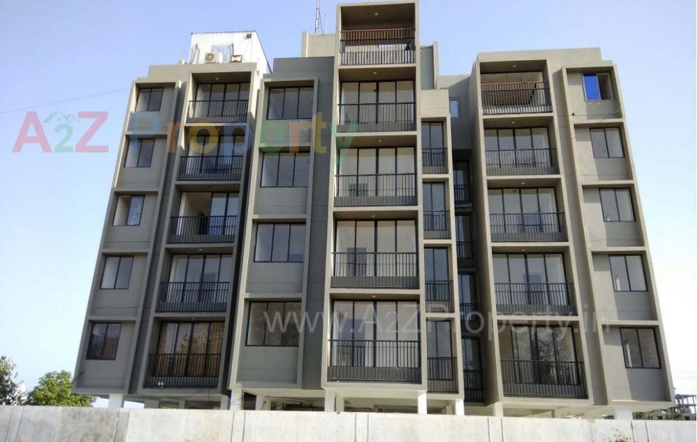 3D Elevation of real estate project Rajyog Residency located at Bhayli, Vadodara, Gujarat