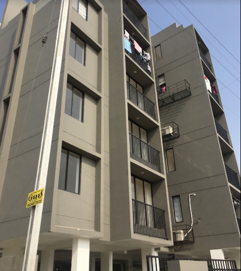 3D Elevation of real estate project Rajyog Residency located at Bhayli, Vadodara, Gujarat