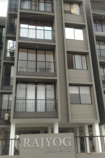 3D Elevation of real estate project Rajyog Residency located at Bhayli, Vadodara, Gujarat