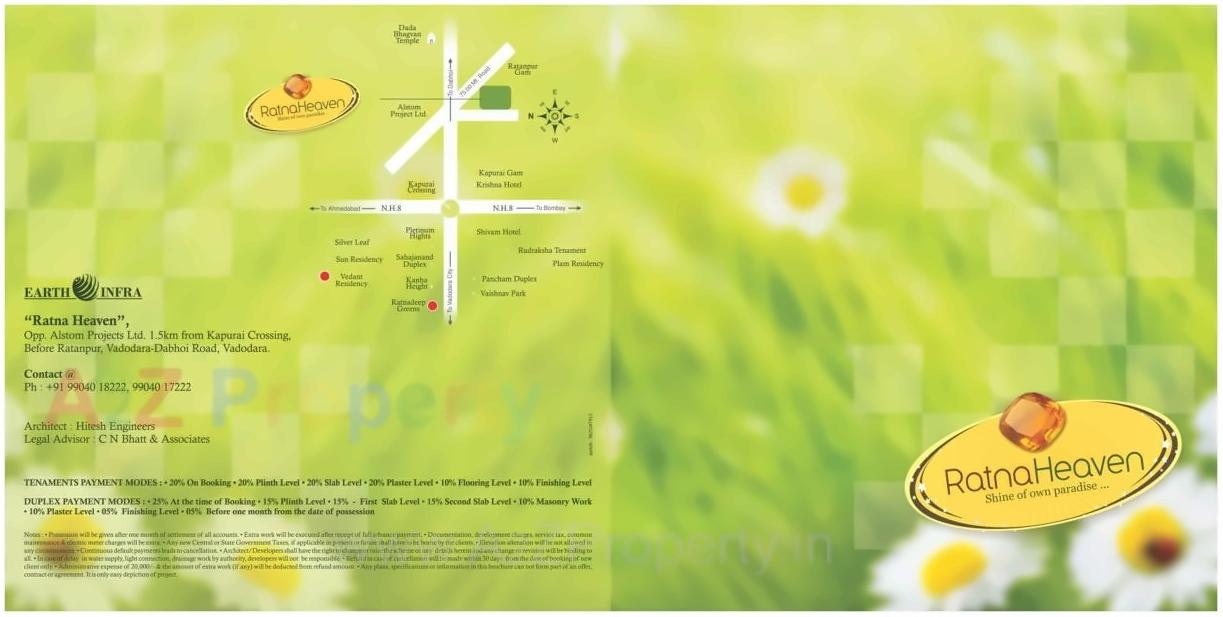  of real estate project Ratna Heaven located at Ratanpur, Vadodara, Gujarat