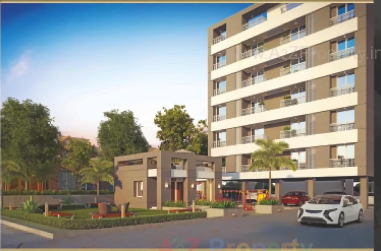 3D Elevation of real estate project Ratnam Elegance located at Vemali, Vadodara, Gujarat