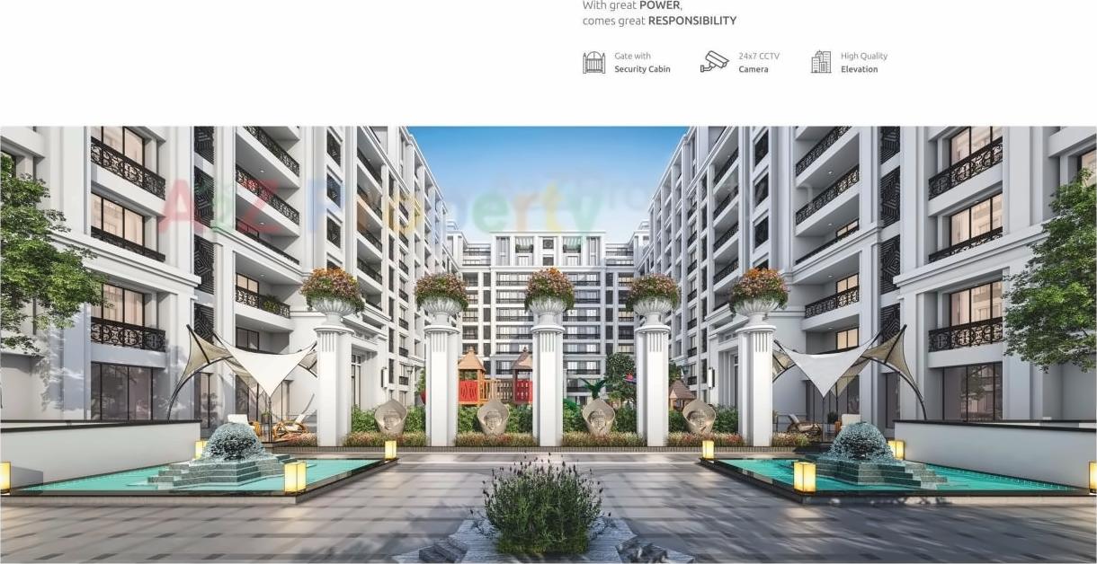 3D Elevation of real estate project Ratnam Gardenbay located at Vadodara, Vadodara, Gujarat