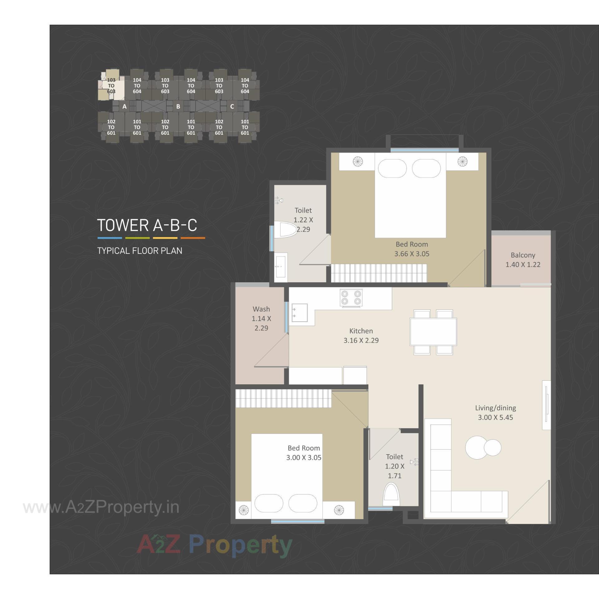 Layout of real estate project Ratnam Lifestyle located at Ankhol, Vadodara, Gujarat