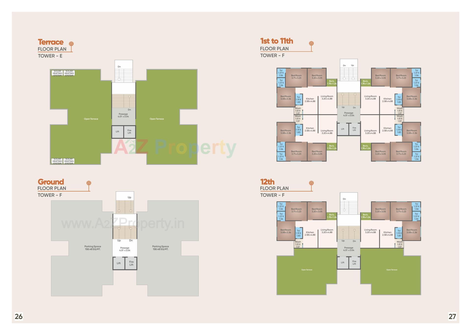 Layout of real estate project Ratnam Park View located at Bhayli, Vadodara, Gujarat