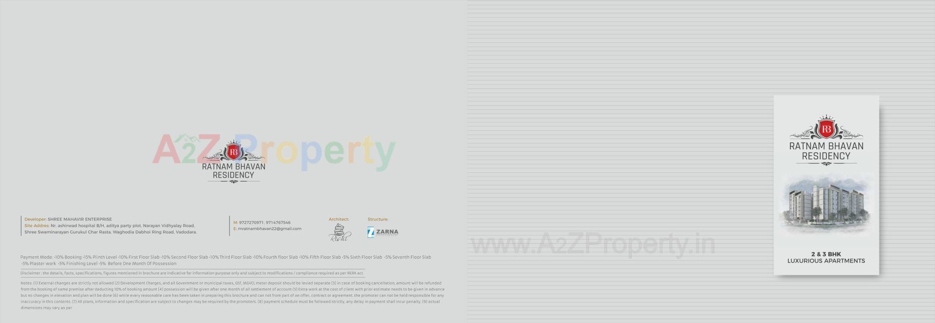  of real estate project Ratnambhavan Residency located at Kapurai, Vadodara, Gujarat