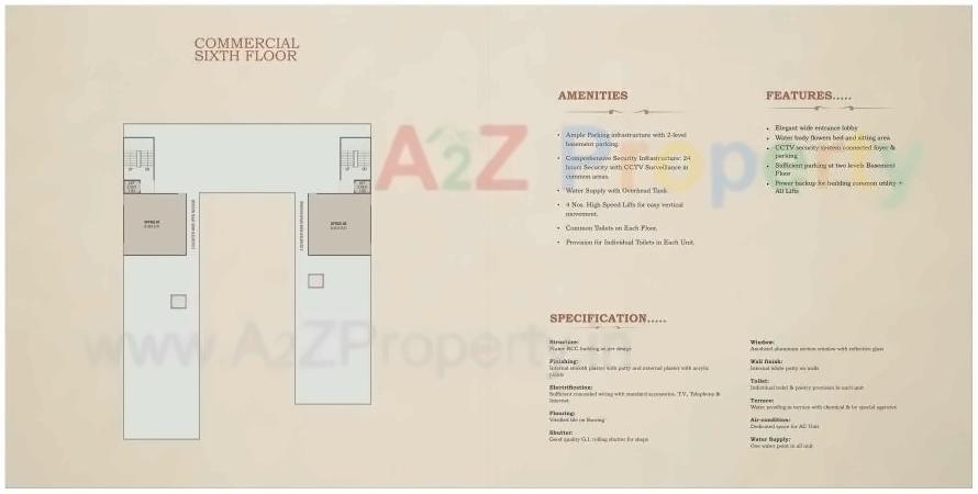 Layout of real estate project Red Coral Hamptons located at Gotri, Vadodara, Gujarat