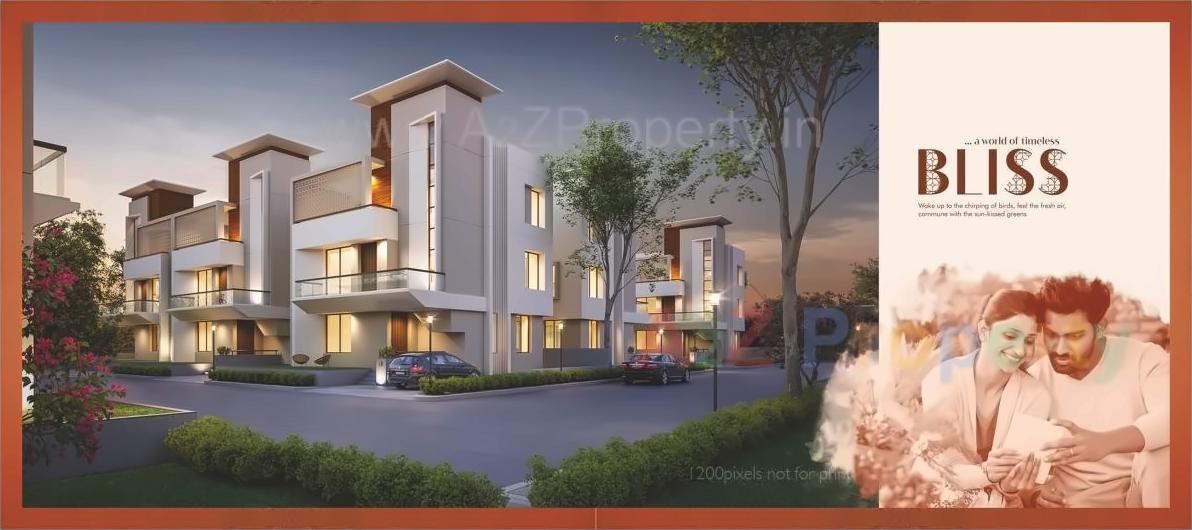 3D Elevation of real estate project Redcoral located at Chhani, Vadodara, Gujarat