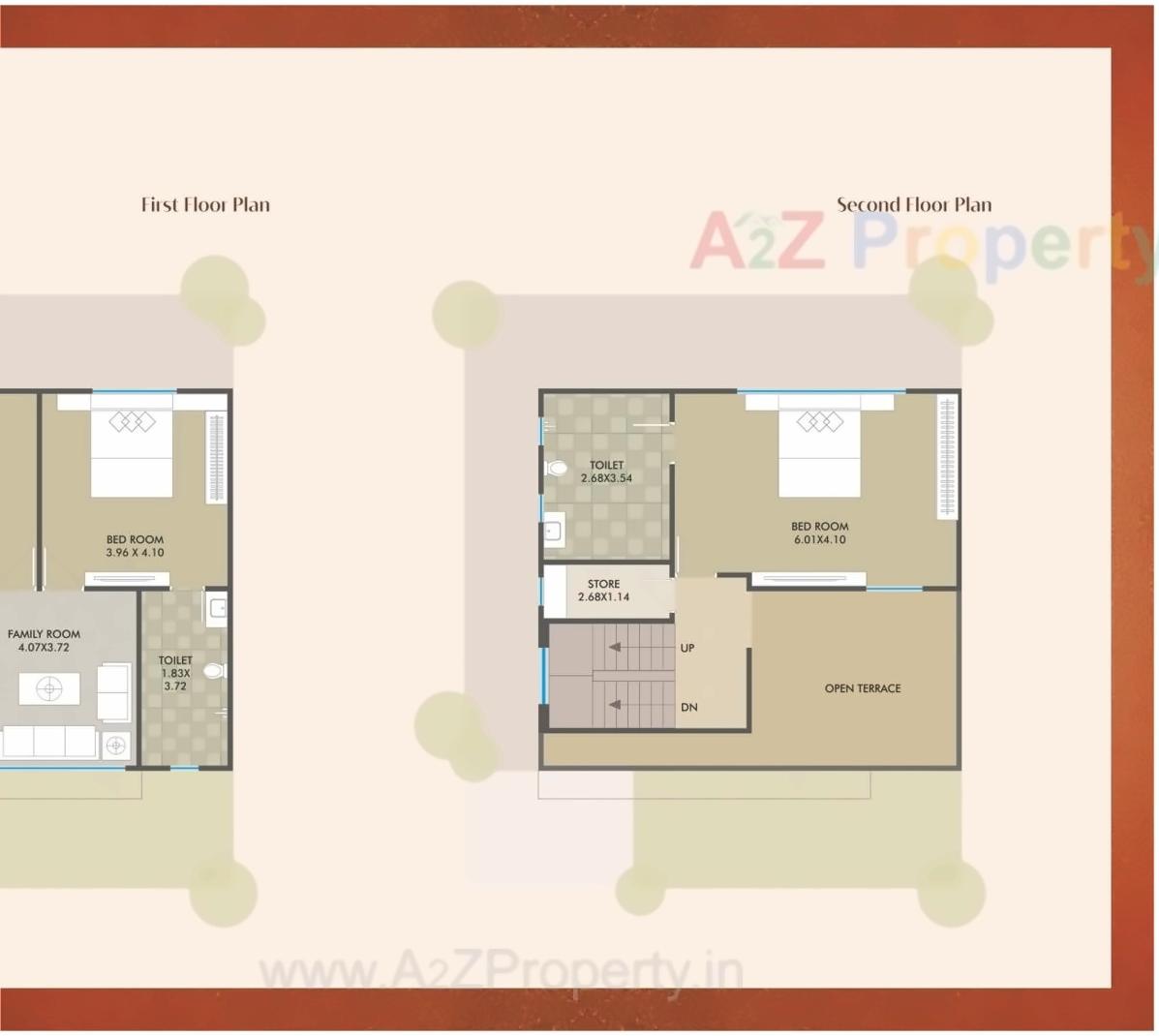 Layout of real estate project Redcoral located at Chhani, Vadodara, Gujarat