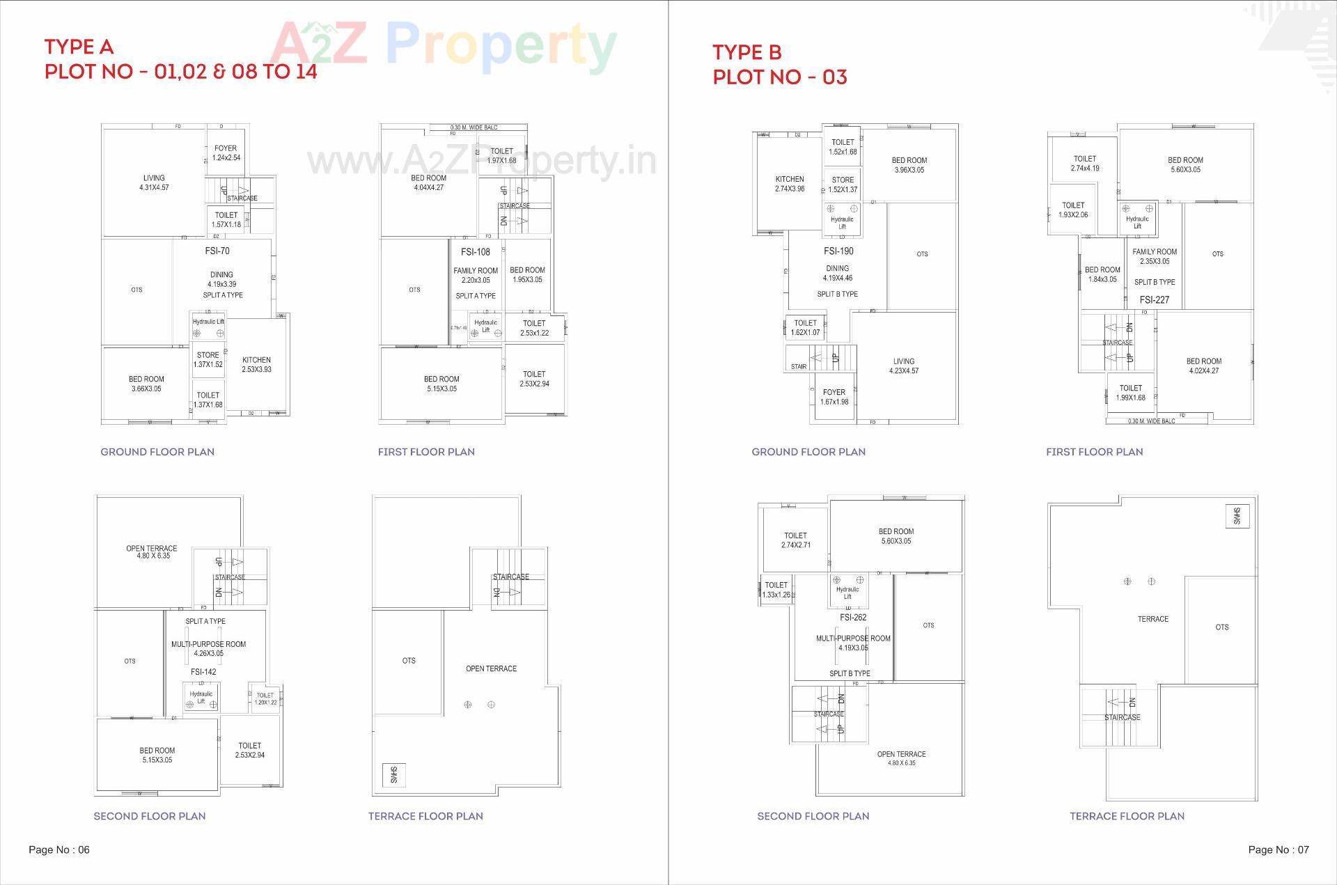 Layout of real estate project Redcoral Greens located at Chhani, Vadodara, Gujarat