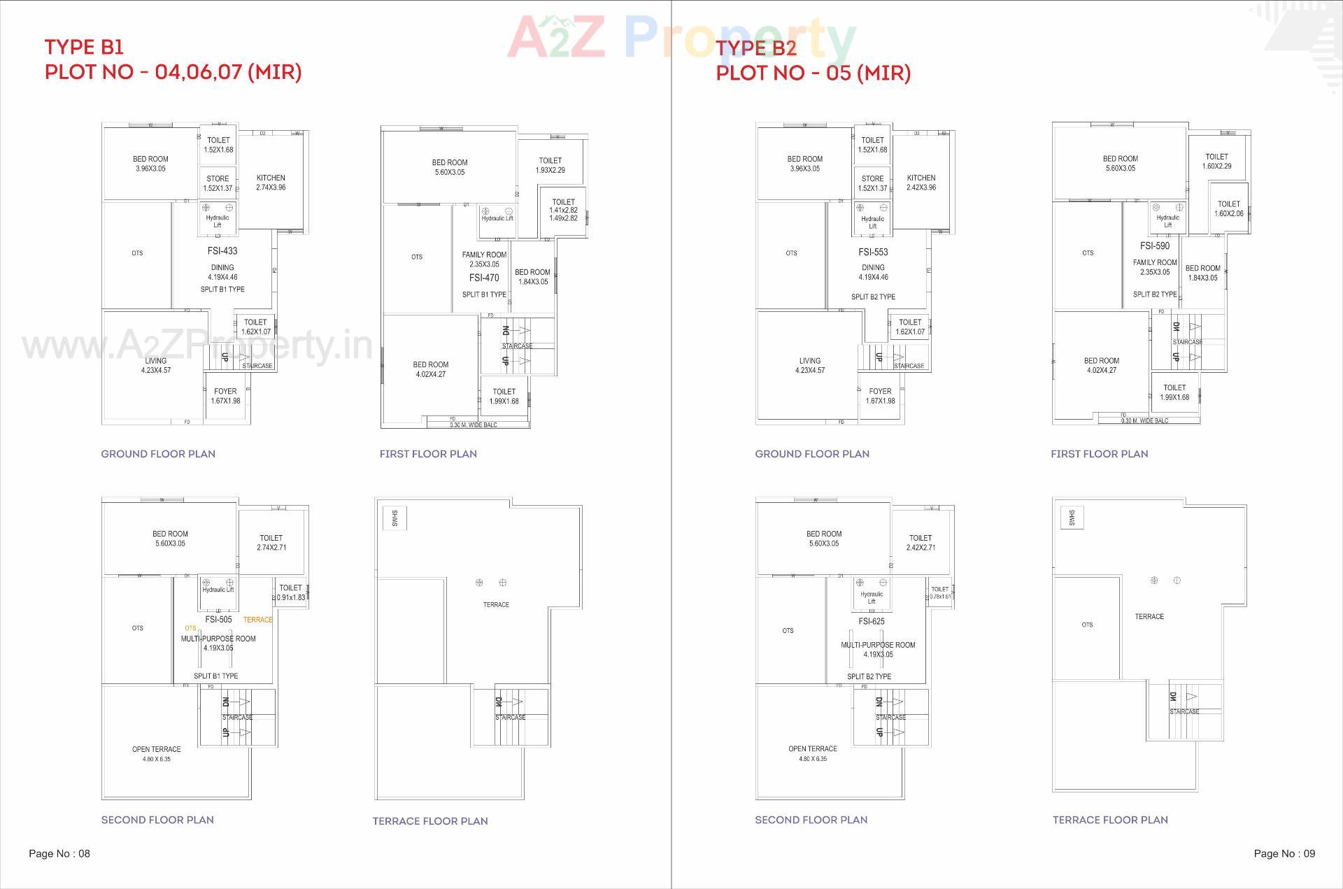 Layout of real estate project Redcoral Greens located at Chhani, Vadodara, Gujarat