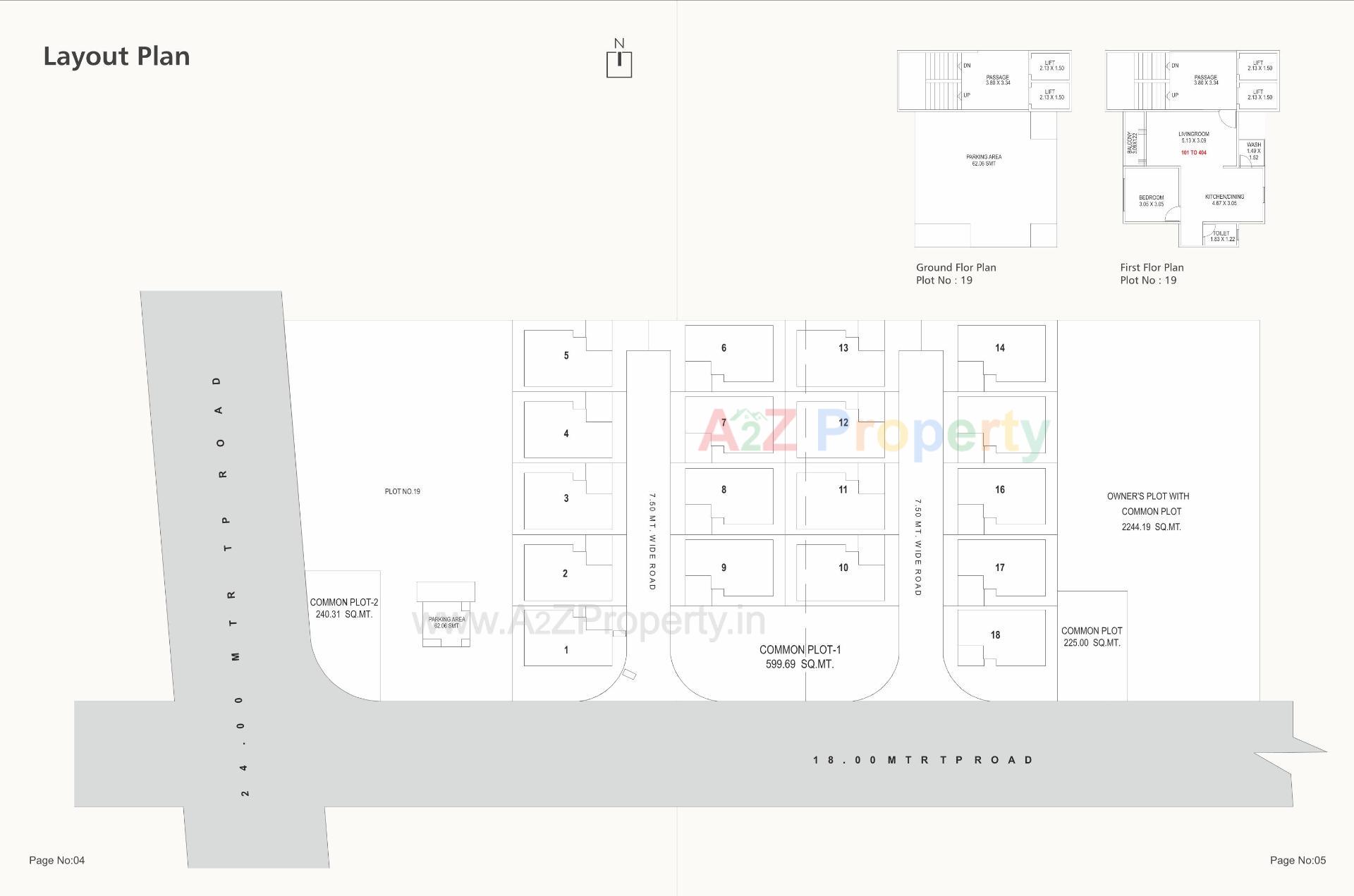 Layout of real estate project Regalia located at Bhayli, Vadodara, Gujarat