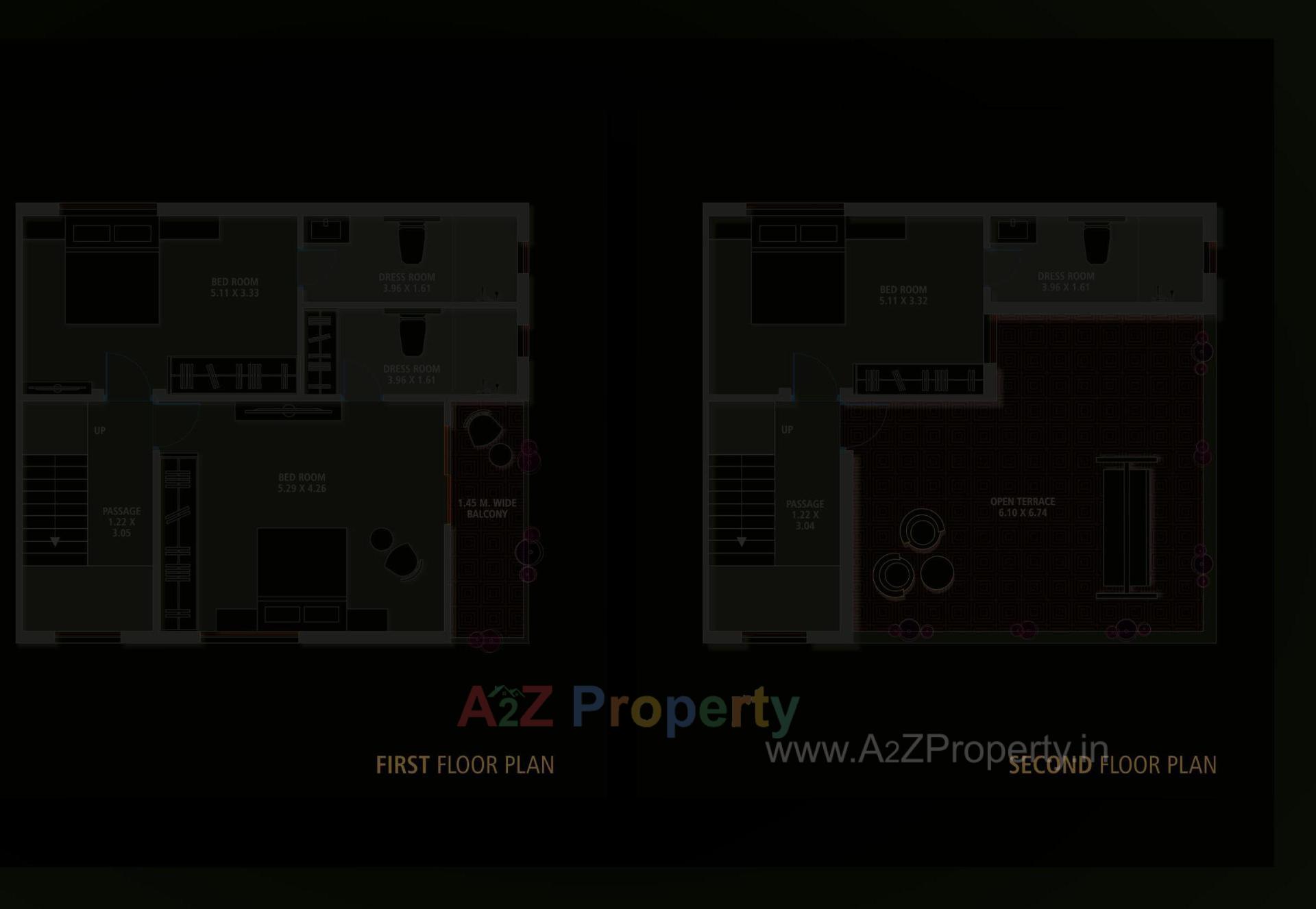 Layout of real estate project Reva Lakend located at Sayajipura, Vadodara, Gujarat
