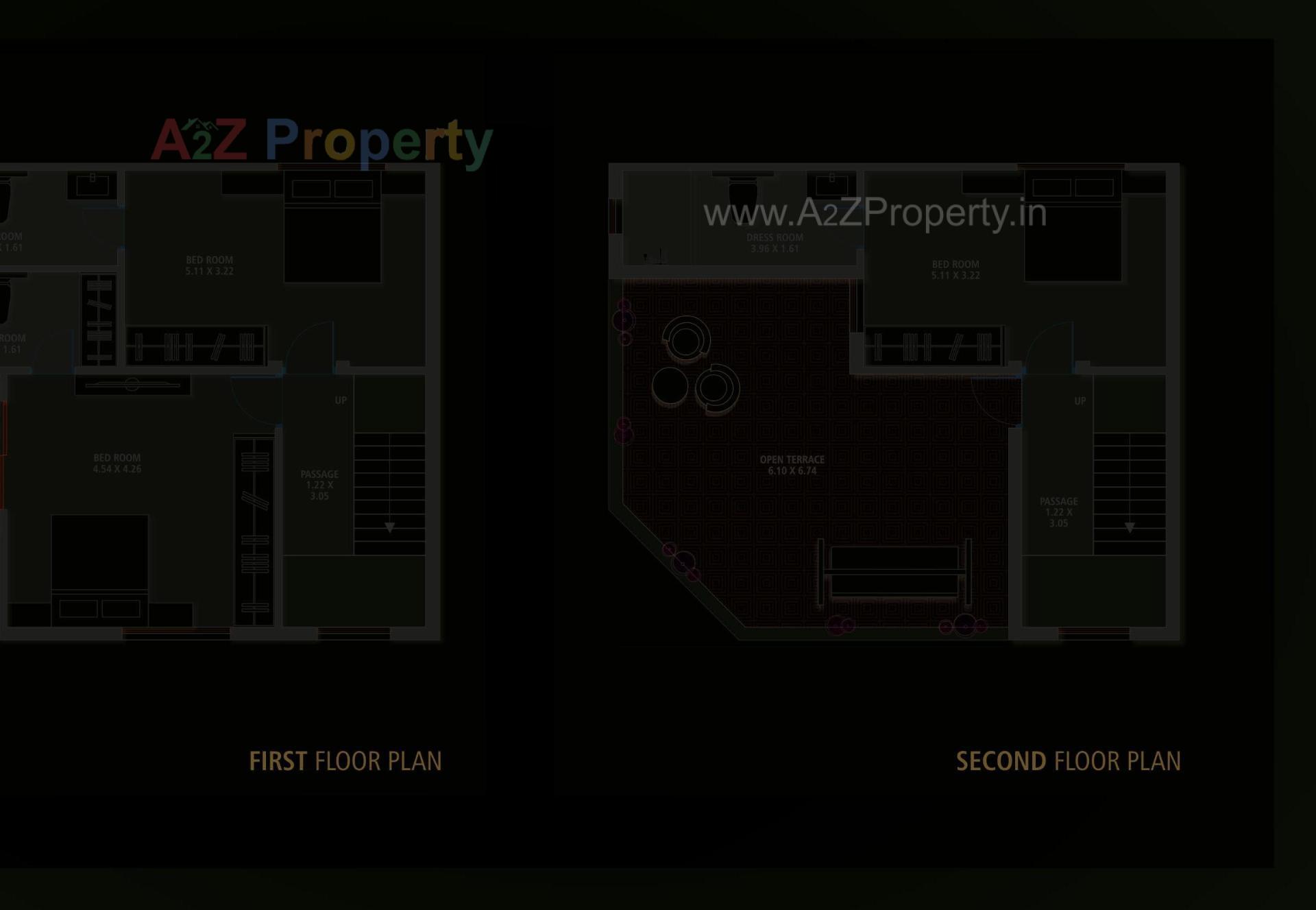 Layout of real estate project Reva Lakend located at Sayajipura, Vadodara, Gujarat