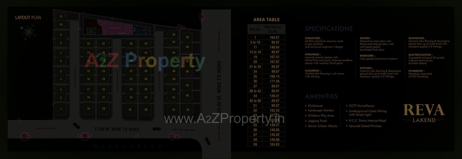  of real estate project Reva Lakend located at Sayajipura, Vadodara, Gujarat