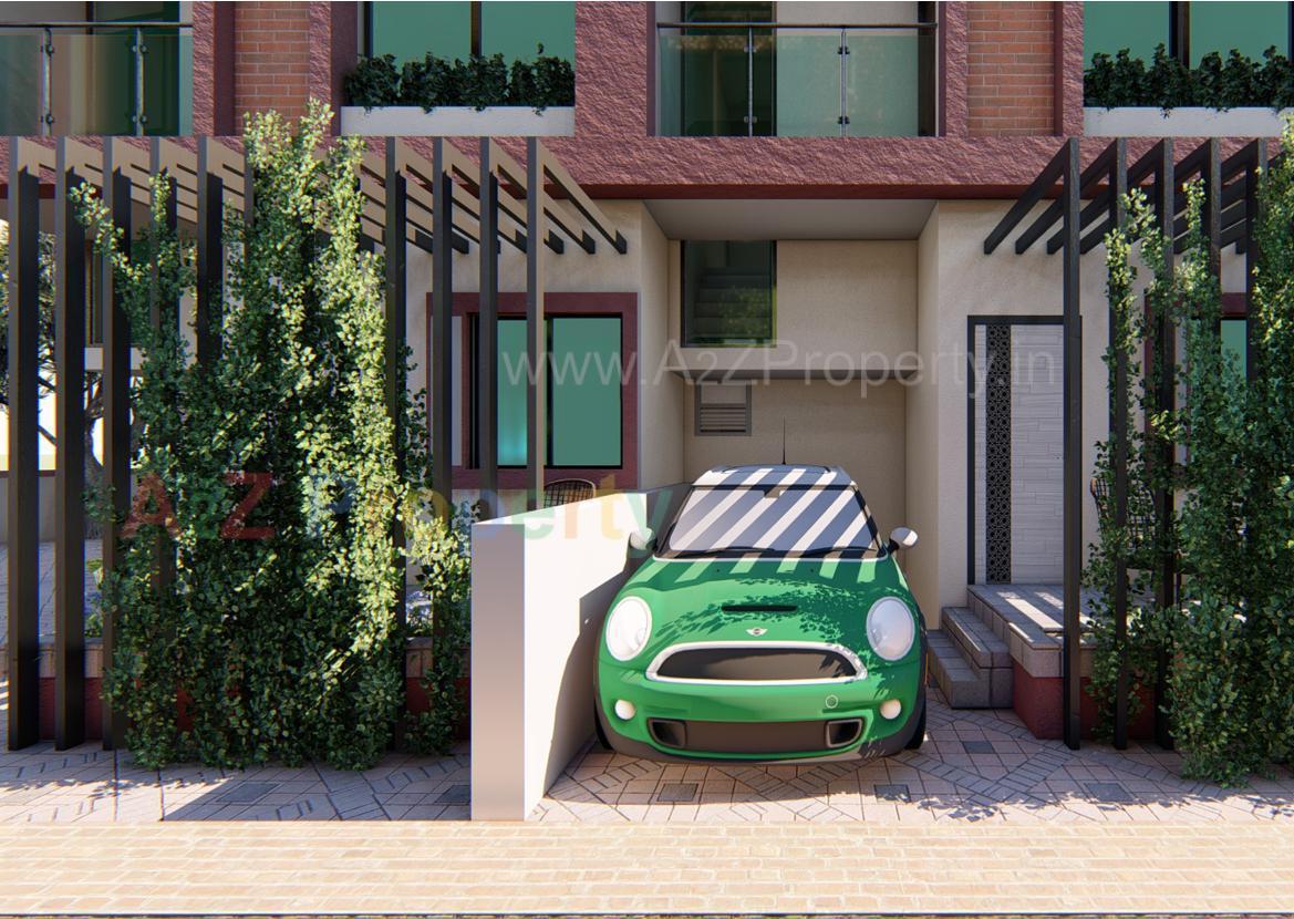 3D Elevation of real estate project Reyon Duplex located at Vadodara, Vadodara, Gujarat