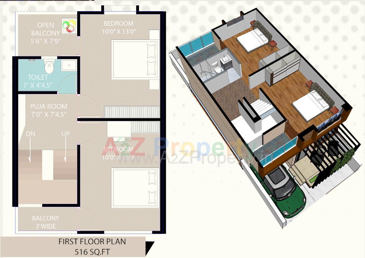 Layout of real estate project Reyon Duplex located at Vadodara, Vadodara, Gujarat