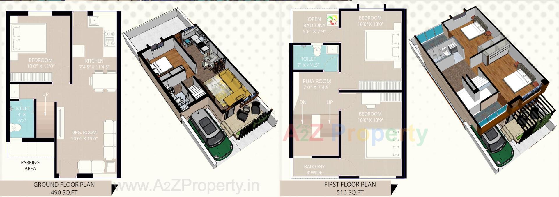 Layout of real estate project Reyon Duplex located at Vadodara, Vadodara, Gujarat