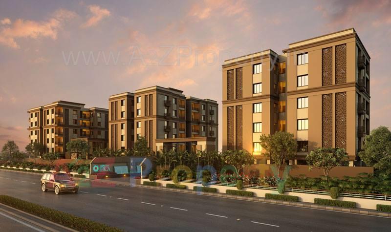 3D Elevation of real estate project Riddhi Siddhi Erica located at Vadodara, Vadodara, Gujarat