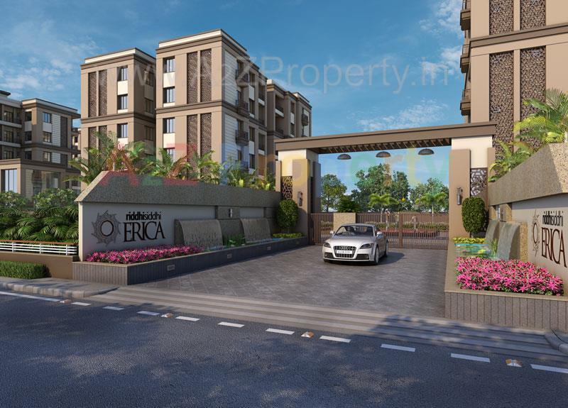 3D Elevation of real estate project Riddhi Siddhi Erica located at Vadodara, Vadodara, Gujarat