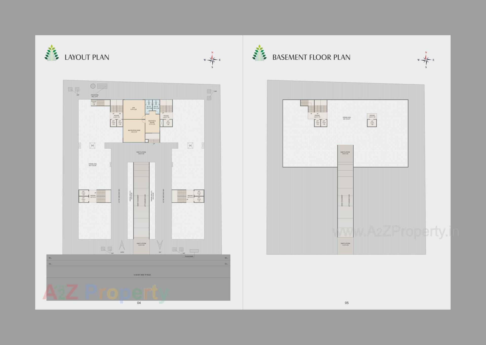 Layout of real estate project Rishikesh Revive located at Saiyad, Vadodara, Gujarat