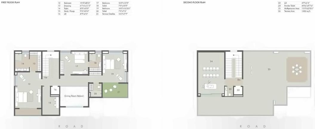 Layout of real estate project Riverway County located at Sevasi, Vadodara, Gujarat